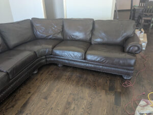 color restored Barnhart sectional 
